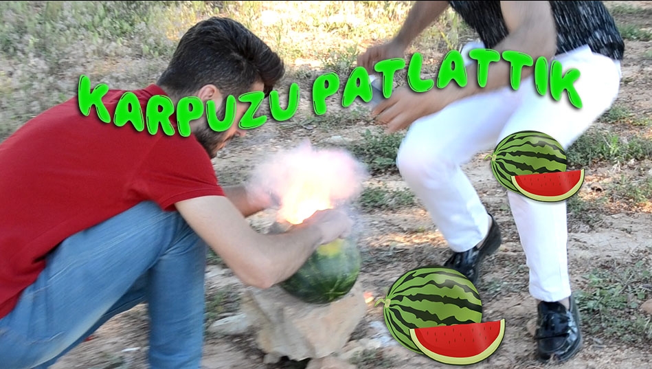 Karpuzu Patlattık Torpillerle Karpuz Patlama Şöleni İyi Seyirler