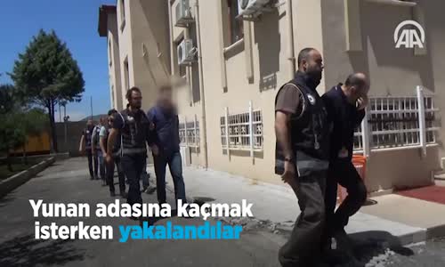 Yunan Adasına Kaçmak İsterken Yakalandılar