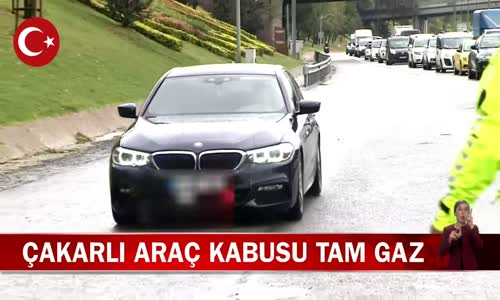Ankara'da Sürücülerin Çakarlı Araç İsyanı! İşte Görüntüler