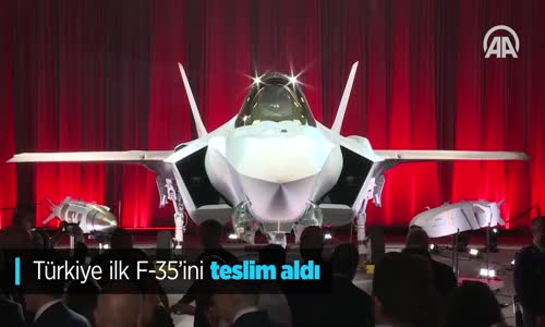 Türkiye İlk F-35'ini Teslim Aldı