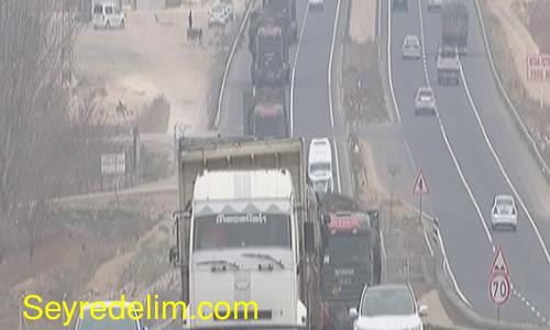 Irak sınırından Suriye sınırına sevkiyat