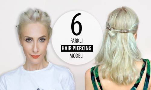 Sebile Ölmez - Saç Küpesi Ve 6 Farklı Saç Modeli