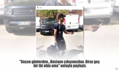 Tarkan Kızı Liya İle Hastane Çıkışı Görüntüsü Olay Oldu