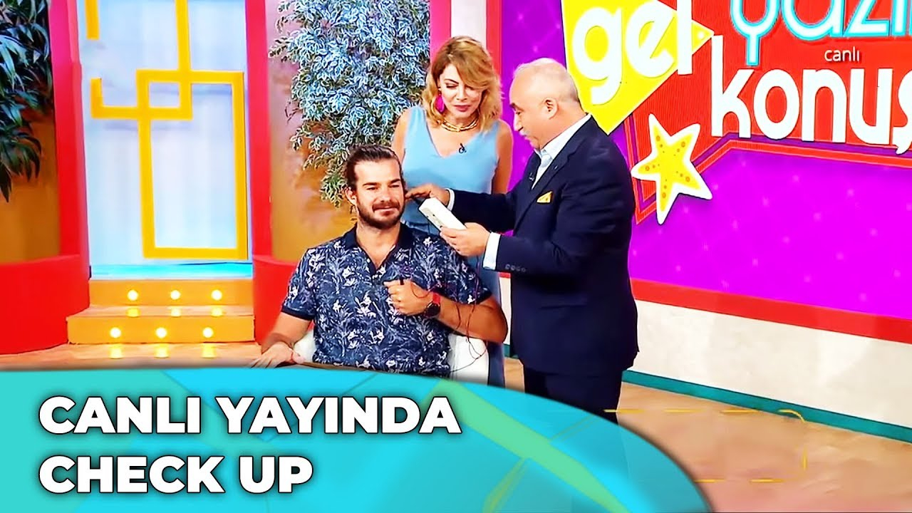 Dr. Faruk Öncel'den Hakan Hatipoğlu'na Canlı Yayında Check Up