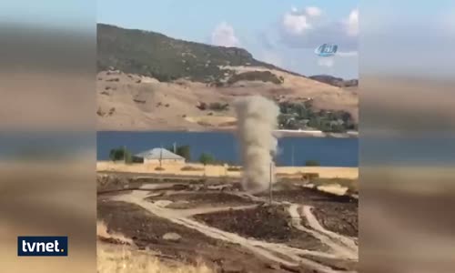 Tunceli'de Düdüklü Tencereli Bomba Böyle İmha Edildi