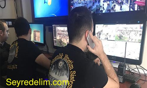 Taksim’de KGYS aracı kuş uçurtmuyor