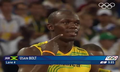 Usain Bolt Breaks 3 World Records _ Beijing 2008 Olympics