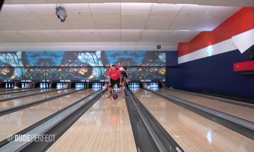 Bowling Trick Shots _ Dude Perfect