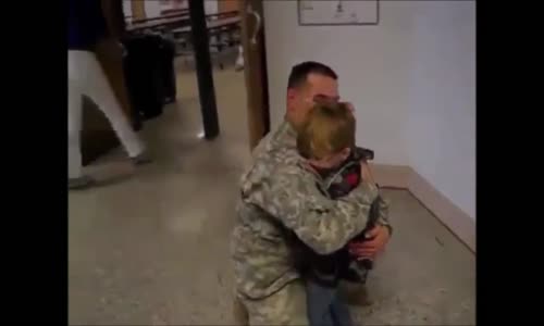 Babalarına Kavuşan Asker Çocukları