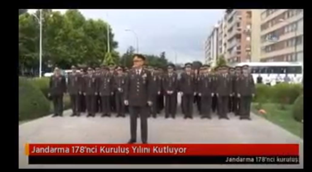 Jandarma 178'nci Kuruluş Yılını Kutluyor