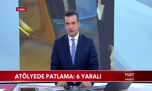 Okmeydanı'nda Atölyede Patlama- 6 Yaralı