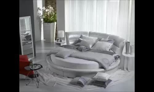 Yatak Odalarının Yeni Gözdesi; Yuvarlak Yataklar... 