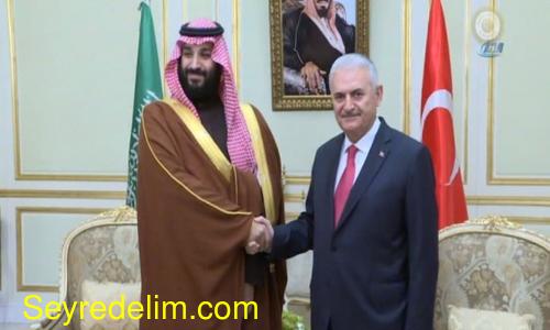 Yıldırım, Suudi Veliaht Prensi ile görüştü