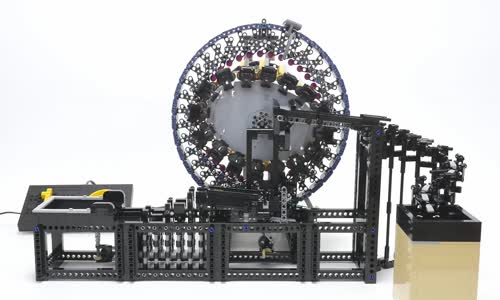Sıkılmadan Tüm Gün İzleyebileceğiniz LEGO'dan Yapılan Harika Sistem