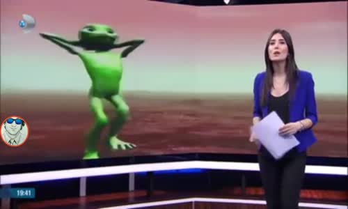 Yeni Trend Yeşil Uzaylı Dansı Herkes Bu Dansı Konuşuyor