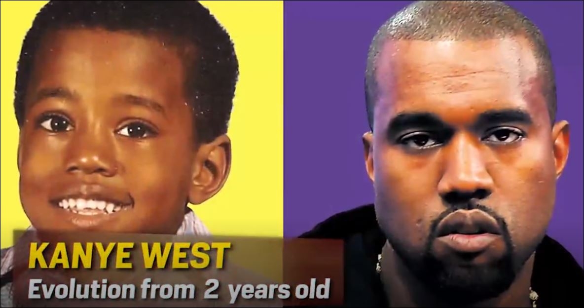 Kanye West - 2 Yaşından 40 Yaşına Kadar Resimlerle Hayatı