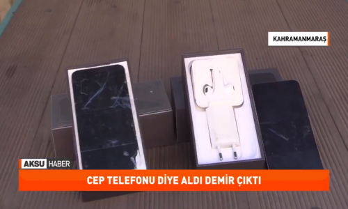 6 Bin Liraya Cep Telefonu Aldığını Sanan Esnafın Demir Parçası Alması