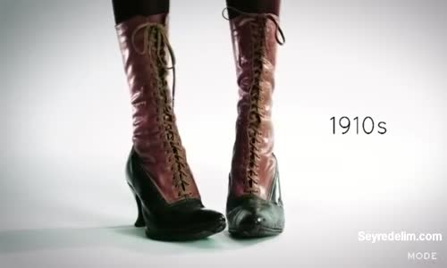 Kadın Ayakkabılarının 100 Yıllık Değişimi