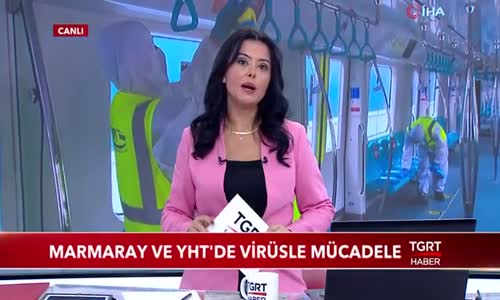 Marmaray ve YHT'de Virüsle Mücadele