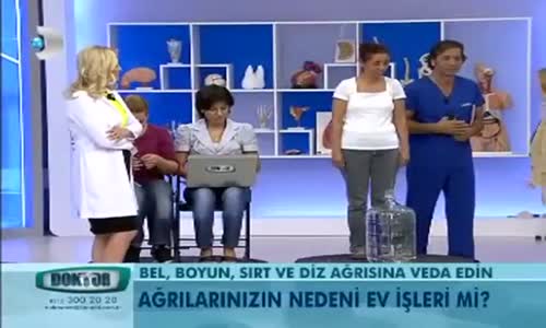 Damacana Taşırken Sakatlanmayın