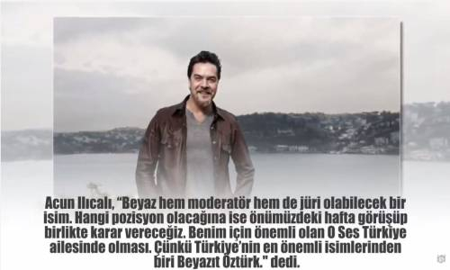 Acun Ilıcalı O Ses Türkiye İçin Bakın Hangi Bomba İsim İle Anlaştı