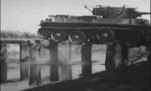 Tank Şoförlerin Köprüyle İmtihanı