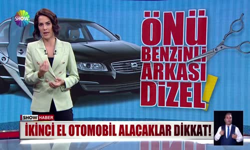 Önü benzinli arkası dizel!