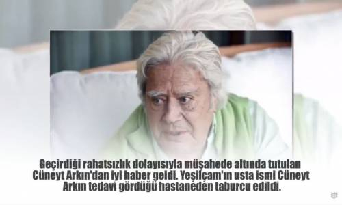 Cüneyt Arkın'dan Iyi Haber