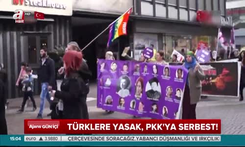 Türklere Yasak, PKK'ya Serbest