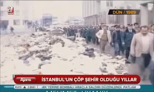 İstanbulda Çöp Dağları