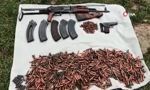 Başkale’de silah ve mühimmat ele geçirildi 