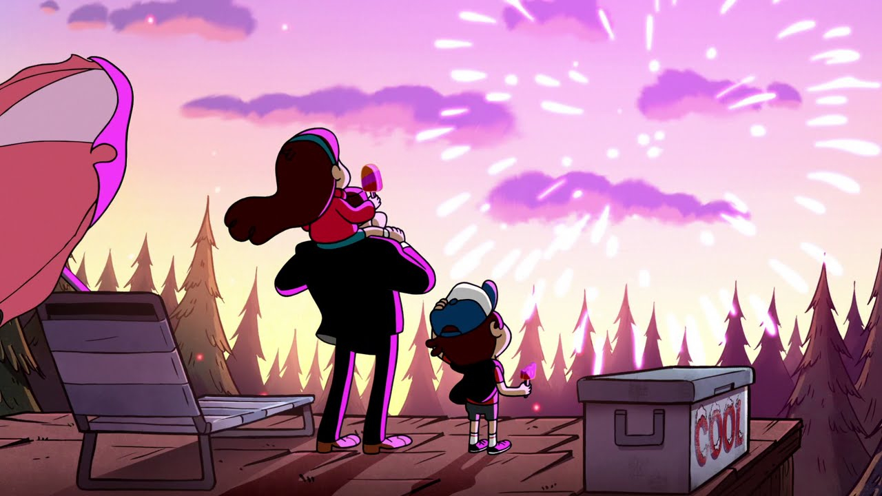 Esrarengiz Kasaba - Gravity Falls Çılgın Çatı Havai Fişek Partisi