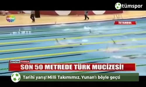 Türk Sporcuların Geriden Gelip Çinli ve Yunan'a Verdikleri Tarihi Ders