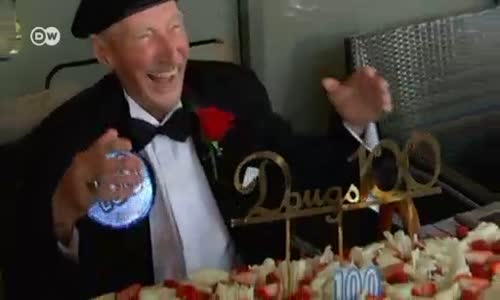 100. yaş dileği gerçek oldu