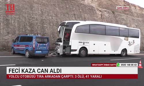 FECİ KAZA CAN ALDI 