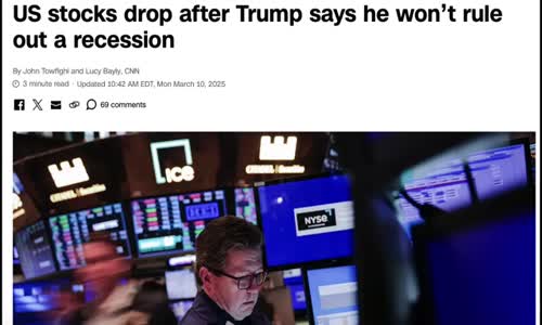 THE TRUMP RECESSION PLAN! THE DESIGNED CRASH OF THE U.S. ECONOMY & THE MARTYRING OF ELON MUSK PSYOP!