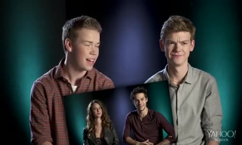 Thomas Brodie-Sangster Ve Will Poulter ''Rol Arkadaşını Tanı'' Oynuyor (Türkçe Altyazılı)