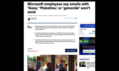 THE GREAT FIREWALL OF AMERICA! BIG TECH COMPANIES BEGIN BLOCKING EMAILS WITH CERTAIN WORDS IN THEM!