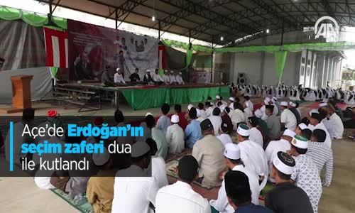 Açe'de Erdoğan'ın Seçim Zaferi Dua İle Kutlandı