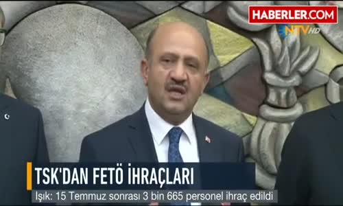 Milli Savunma Bakanı Işık_ 20 Bin 88 Kişinin TSK ile Bağı Kesildi