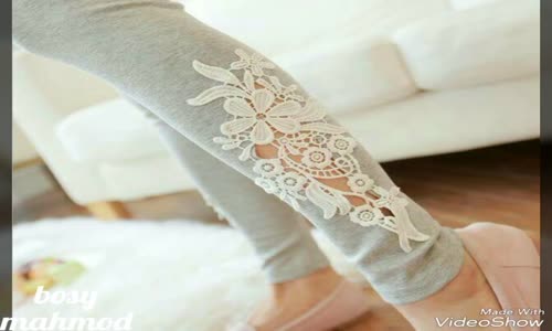 2017 Dantelli Tayt Ve Pantolon Modelleri