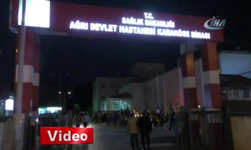 Leyla'nın Cenazesi Ağrı Devlet Hastanesine Getirildi