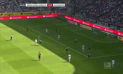 M'gladbach 1-1 Augsburg Maç Özeti İzle