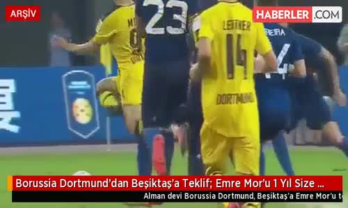 Borussia Dortmund'dan Beşiktaş'a Teklif: Emre Mor'u 1 Yıl Size Verelim