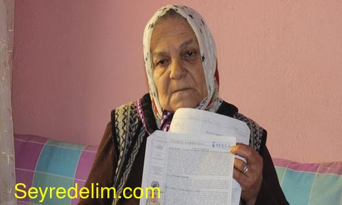 Yaşlı kadına eski damattan 150 bin TL borç