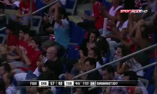 Üst Üste 3 Üçlük- Sırbistan 80-74 Türkiye