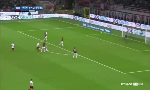 Hakan Çalhanoğlu Kızardı, Roma Kazandı