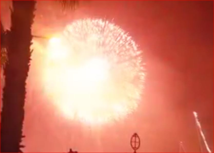 Malta'da Mükemmel Havai Fişek Gösterisi