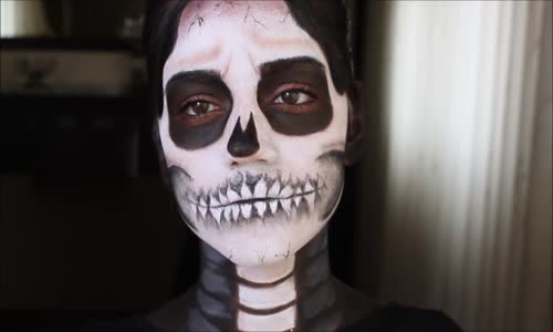 İskeletor Makyajı 