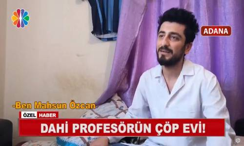 Röportaj Adam Dahi Profesörün Çöp Evi